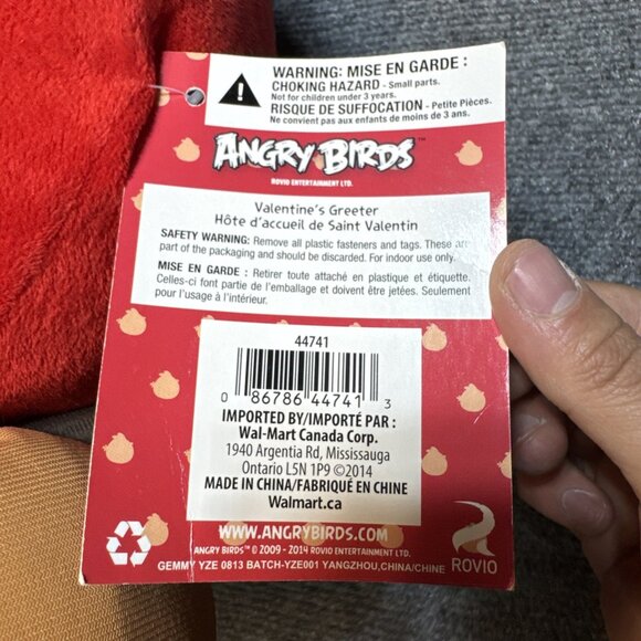 Rare‎ 2014 JUMBO Angry Birds Slingshot Plush - Picture 11 of 13